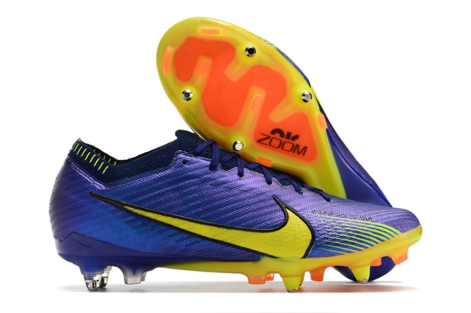 Nike Air Zoom Mercurial Vapor XV Elite SG - bleu jaune
